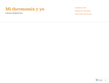 Tablet Screenshot of mithermomixyyo.com